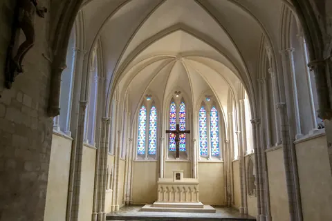 Enduits intérieurs — Église de Cricqueville-en-Bessin (14).