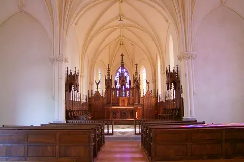 Enduits intérieurs — Église du Mesnil Ozenne (50).